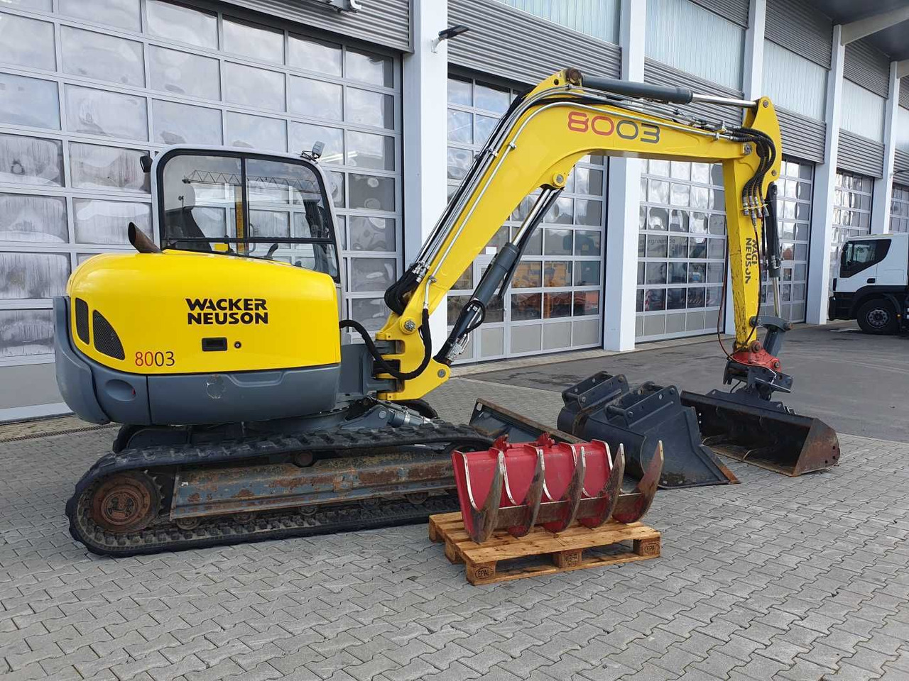 Wacker 8003 / MS08 / nur 4.035h / 2014 / Löffelpaket - 크롤러 굴삭기 : 사진 3 Wacker 8003 / MS08 / nur 4.035h / 2014 / Löffelpaket - 크롤러 굴삭기 : 사진 3