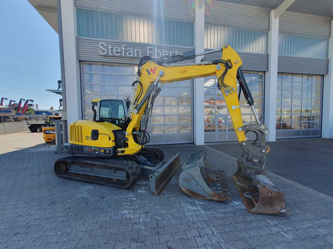 Wacker ET90 / HS08 / nur 1.244h! / Greifer/ Löffelpaket - 미니 굴삭기 : 사진 2 Wacker ET90 / HS08 / nur 1.244h! / Greifer/ Löffelpaket - 미니 굴삭기 : 사진 2