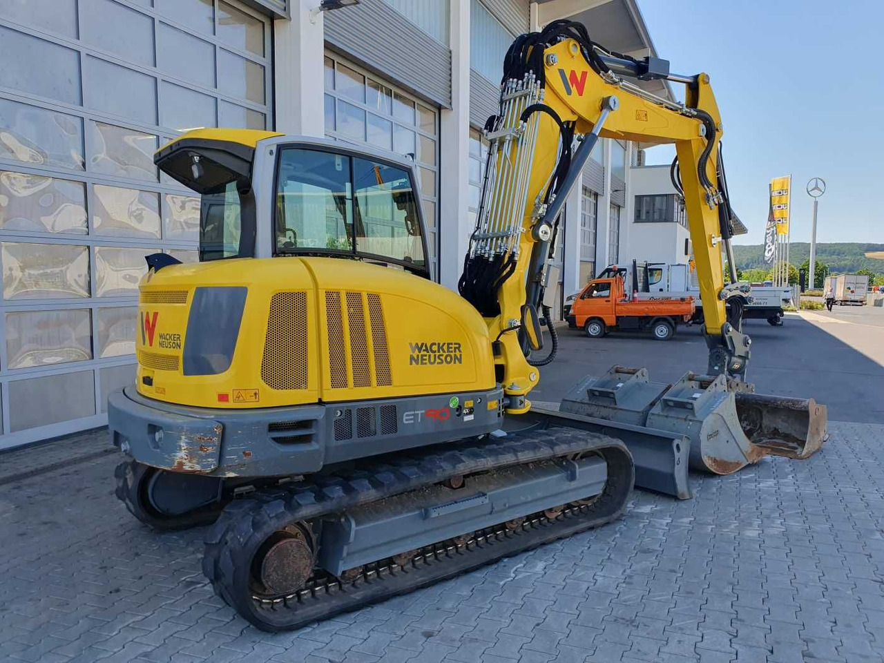 Wacker ET90 / HS08 / nur 1.244h! / Greifer/ Löffelpaket - 미니 굴삭기 : 사진 3 Wacker ET90 / HS08 / nur 1.244h! / Greifer/ Löffelpaket - 미니 굴삭기 : 사진 3