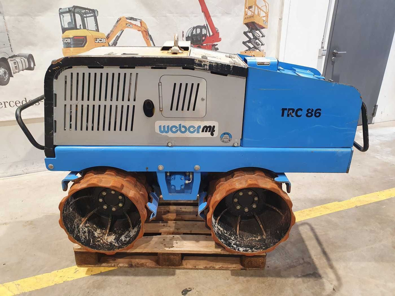 Weber TRC 86 Grabenwalze / 2020 / Funk / nur 112h - 미니 롤러 : 사진 3 Weber TRC 86 Grabenwalze / 2020 / Funk / nur 112h - 미니 롤러 : 사진 3