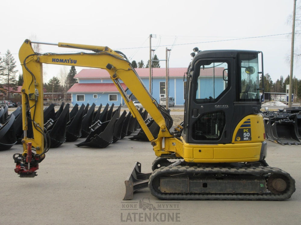Komatsu PC50MR PETOKSELLA VIETY LÖYTÖPALKKIO STOLEN - 크롤러 굴삭기 : 사진 5 Komatsu PC50MR PETOKSELLA VIETY LÖYTÖPALKKIO STOLEN - 크롤러 굴삭기 : 사진 5