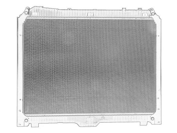 MERCEDES-BENZ OE Cooling Radiator A9615002700 - 라디에이터 트럭 용 : 사진 1 MERCEDES-BENZ OE Cooling Radiator A9615002700 - 라디에이터 트럭 용 : 사진 1
