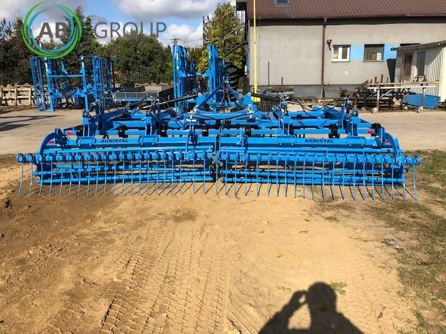 Cultivator and stubble cultivator hydraulically folded 5 m Agristal KUŚ - 로터베이터 : 사진 2 Cultivator and stubble cultivator hydraulically folded 5 m Agristal KUŚ - 로터베이터 : 사진 2