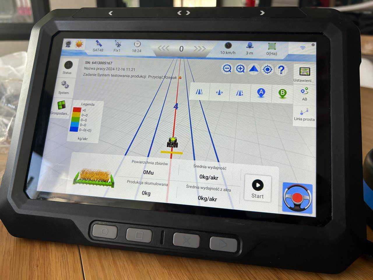 DOKEN AF305 ? Profesjonalna Nawigacja Rolnicza RTK 2,5 cm - 내비게이션 시스템 농업용 기계 용 : 사진 3 DOKEN AF305 ? Profesjonalna Nawigacja Rolnicza RTK 2,5 cm - 내비게이션 시스템 농업용 기계 용 : 사진 3