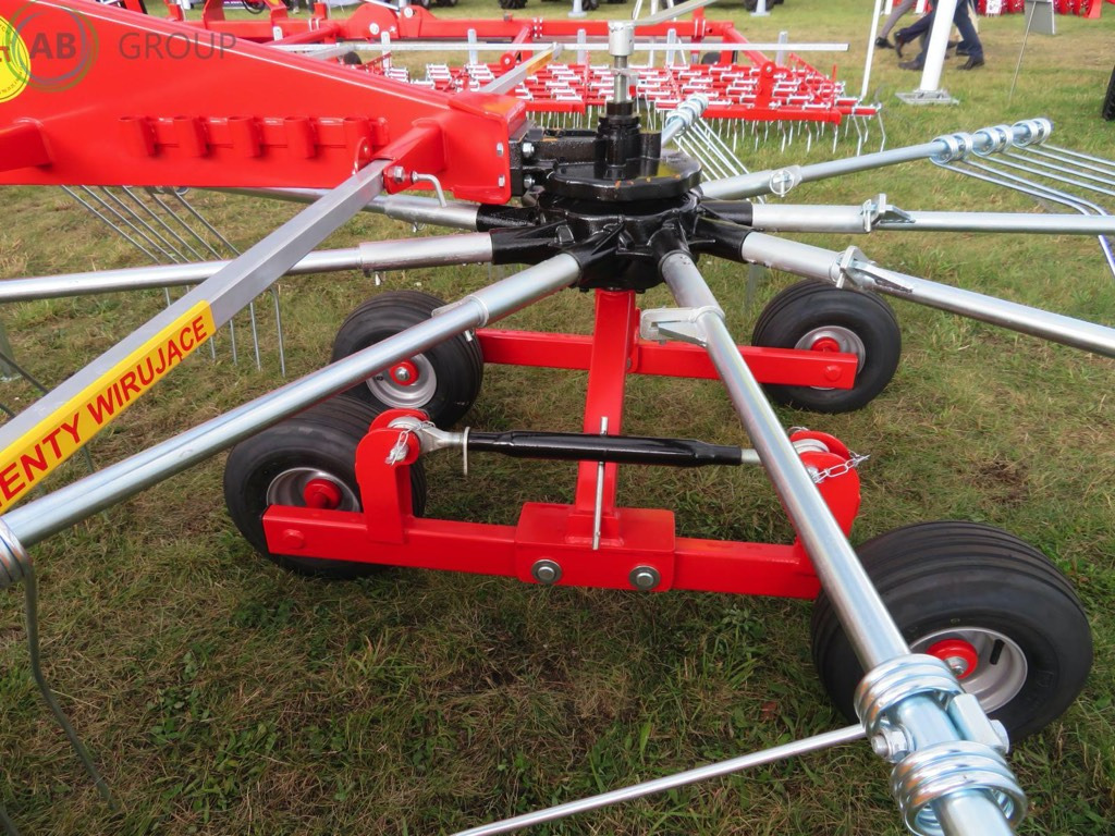 Jar-Met tandem rotary rake Z206, 3,5m - 반전기/ 레이크 : 사진 5 Jar-Met tandem rotary rake Z206, 3,5m - 반전기/ 레이크 : 사진 5