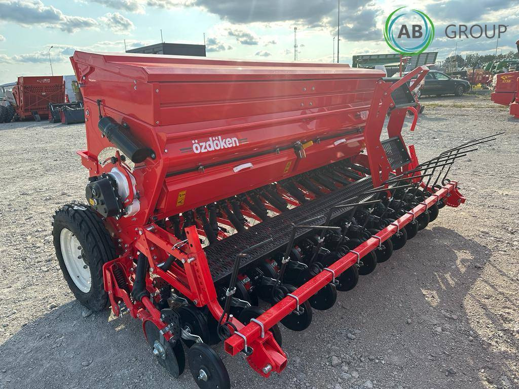 Mechanical trailed grain seeder Ozdoken Pertum-F 300 - Double-Disc Coulter - 파종기 : 사진 1 Mechanical trailed grain seeder Ozdoken Pertum-F 300 - Double-Disc Coulter - 파종기 : 사진 1