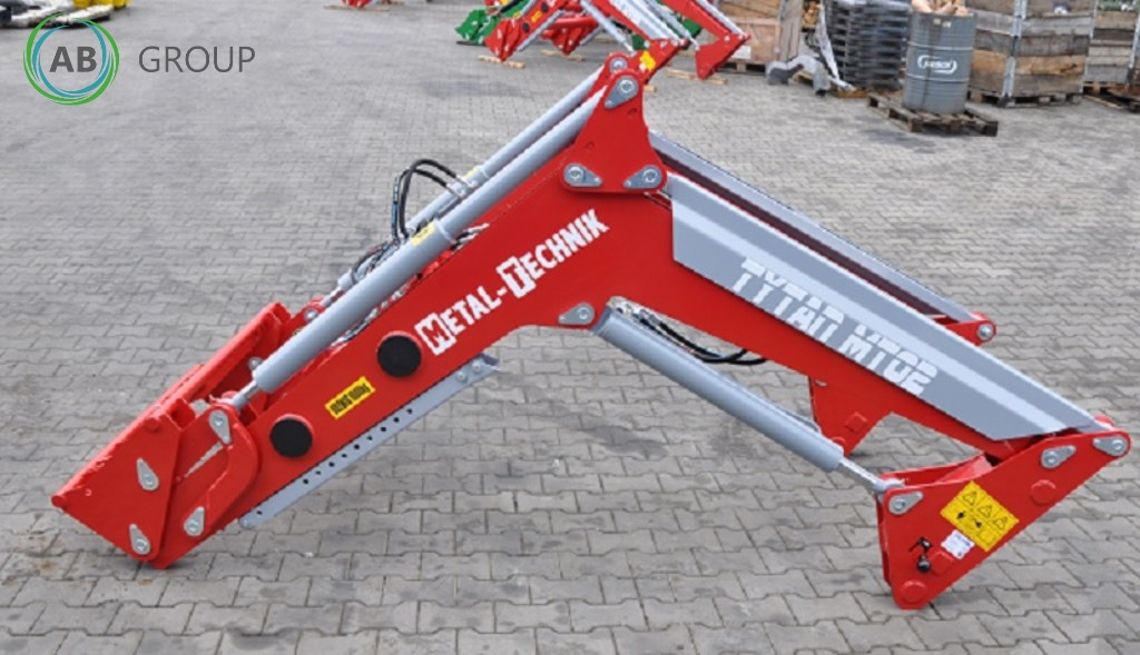 Metal-Technik front loader MT-02 - 트랙터용 프론트 로더 : 사진 1 Metal-Technik front loader MT-02 - 트랙터용 프론트 로더 : 사진 1