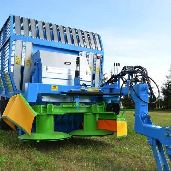 Zamet Green forage mower T653/3 24 m3 - 셀프 로딩 왜건 : 사진 1 Zamet Green forage mower T653/3 24 m3 - 셀프 로딩 왜건 : 사진 1