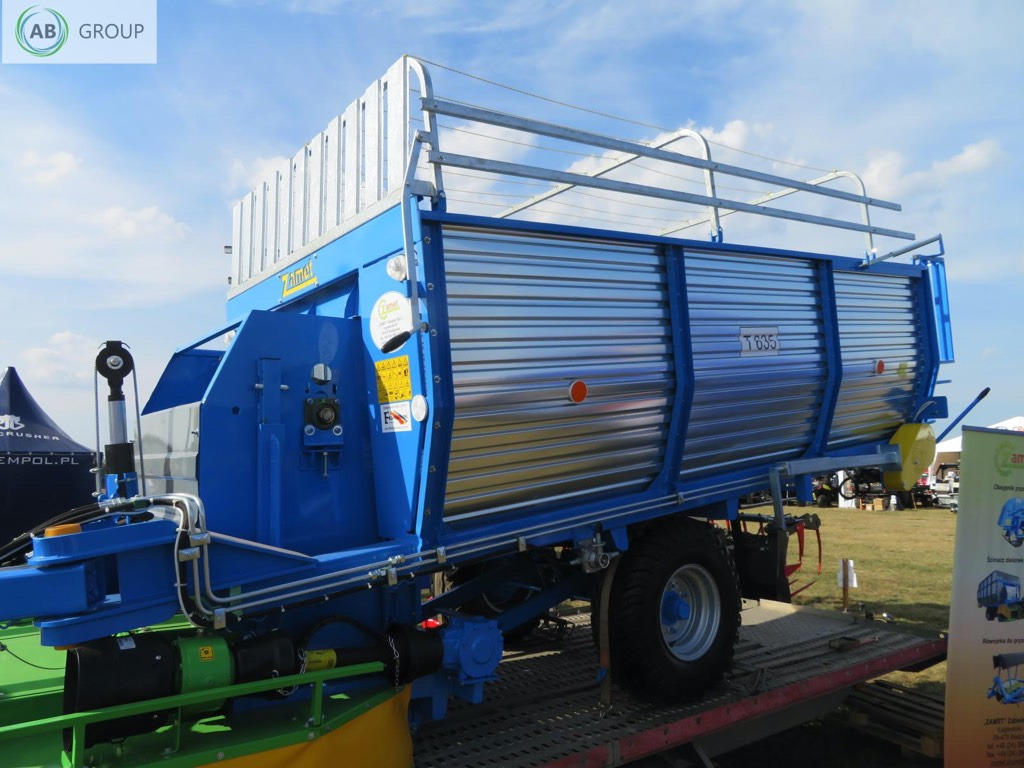 Zamet green forage mower T635 -14,5 m3 - 셀프 로딩 왜건 : 사진 5 Zamet green forage mower T635 -14,5 m3 - 셀프 로딩 왜건 : 사진 5