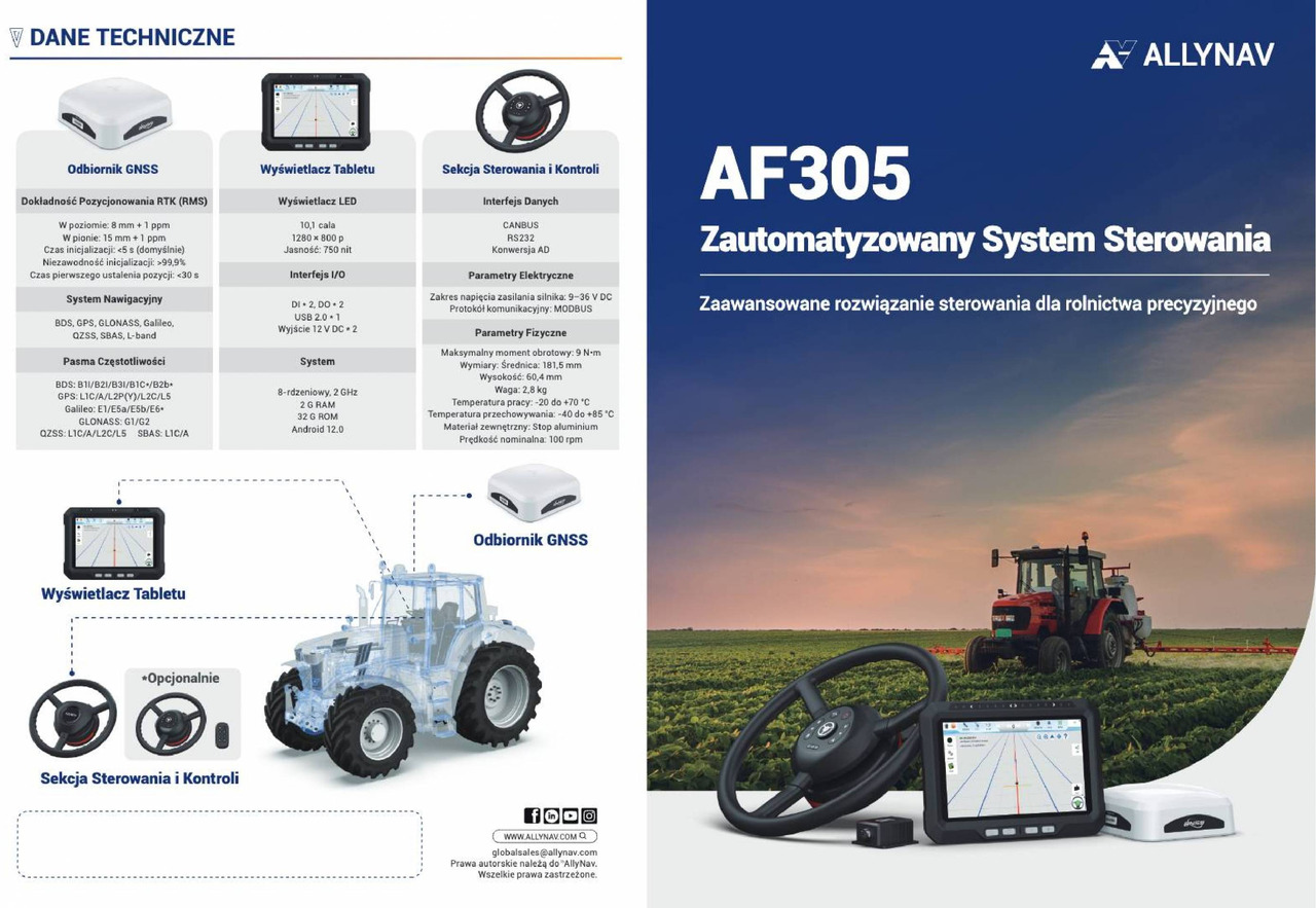 Zestaw sterowania siewnikiem Allynav - 내비게이션 시스템 농업용 기계 용 : 사진 3 Zestaw sterowania siewnikiem Allynav - 내비게이션 시스템 농업용 기계 용 : 사진 3
