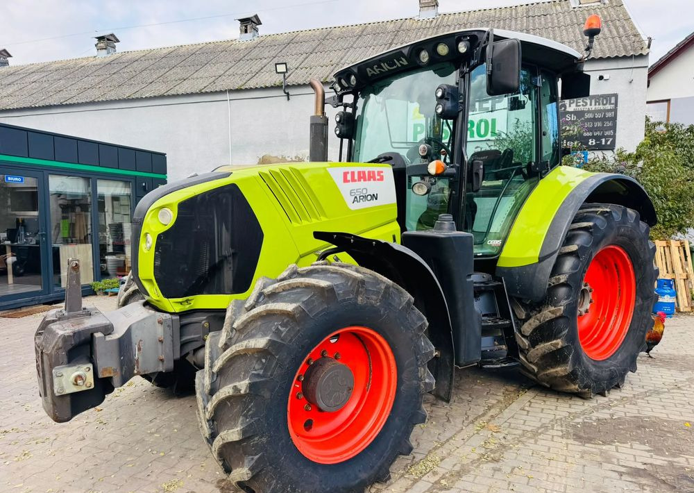 Claas Arion 650 - 장궤형 트랙터 : 사진 2 Claas Arion 650 - 장궤형 트랙터 : 사진 2
