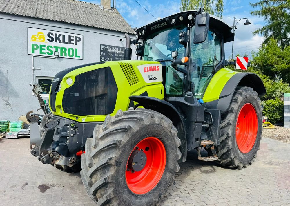 Claas Axion 810 CMATIC - 장궤형 트랙터 : 사진 1 Claas Axion 810 CMATIC - 장궤형 트랙터 : 사진 1