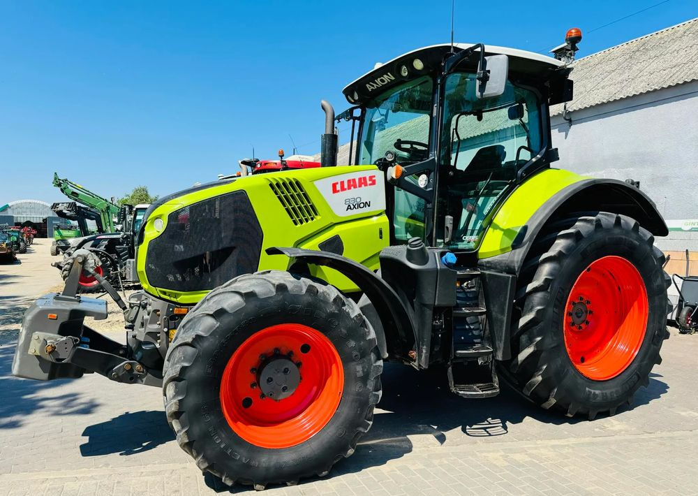 Claas Axion 830 CEBIS - 장궤형 트랙터 : 사진 4 Claas Axion 830 CEBIS - 장궤형 트랙터 : 사진 4