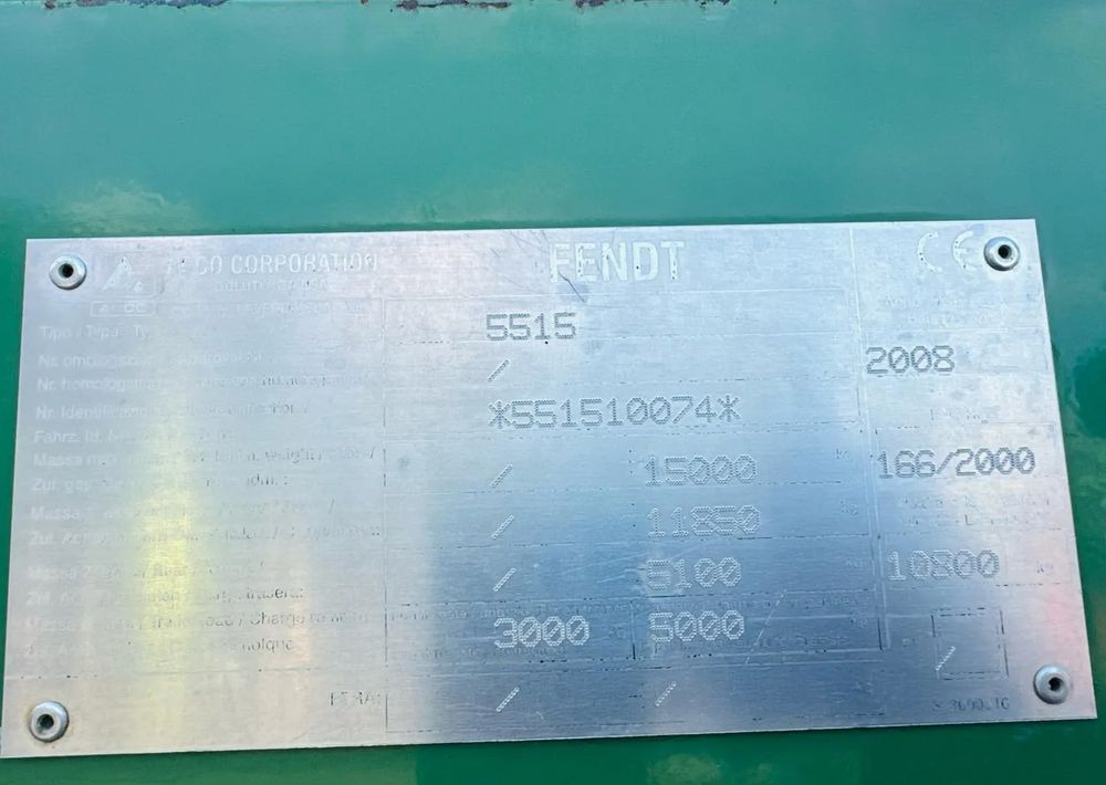 목초수확기 Fendt 5220E : 사진 18