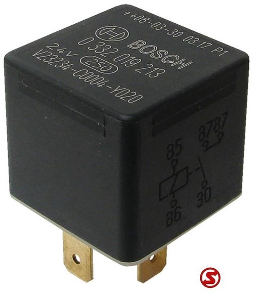 Bosch Occ Relais Bosch 24V 20A - 릴레이 트럭 용 : 사진 1 Bosch Occ Relais Bosch 24V 20A - 릴레이 트럭 용 : 사진 1