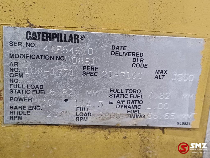엔진 Caterpillar Occ motor D6M Caterpillar 3116 : 사진 7
