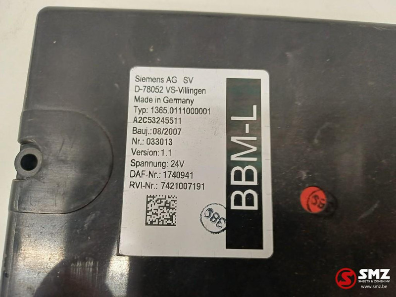 DAF Occ ECU BBM-L regeleenheid DAF - ECU 트럭 용 : 사진 3 DAF Occ ECU BBM-L regeleenheid DAF - ECU 트럭 용 : 사진 3