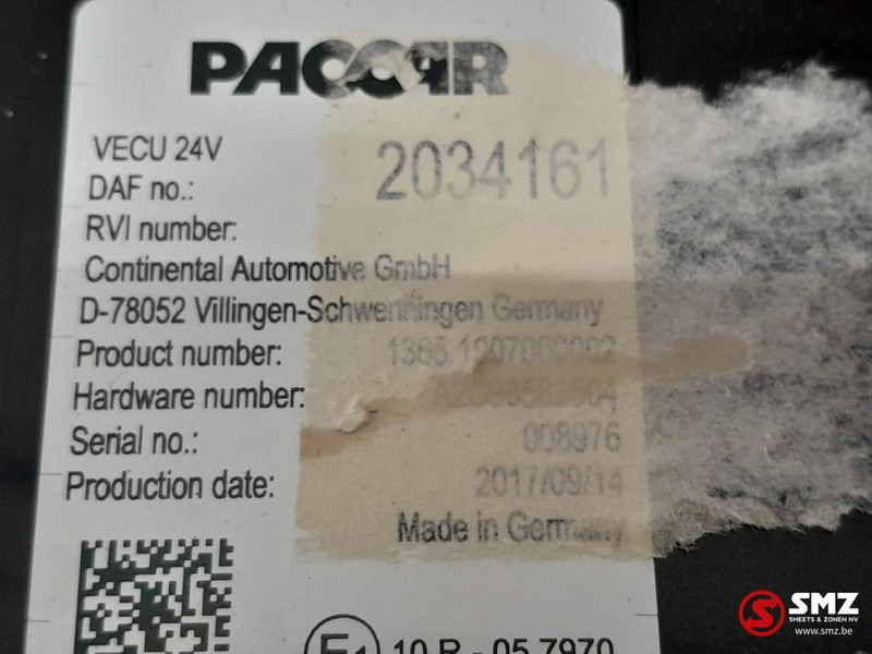 DAF Occ ECU VECU regeleenheid DAF - ECU 트럭 용 : 사진 5 DAF Occ ECU VECU regeleenheid DAF - ECU 트럭 용 : 사진 5