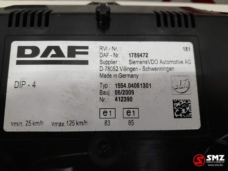 대시보드 트럭 용 DAF Occ instrumentenpaneel DAF : 사진 6 대시보드 트럭 용 DAF Occ instrumentenpaneel DAF : 사진 6