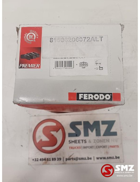 DAF Occ remblokkenset DAF - 브레이크 슈즈 트럭 용 : 사진 3 DAF Occ remblokkenset DAF - 브레이크 슈즈 트럭 용 : 사진 3