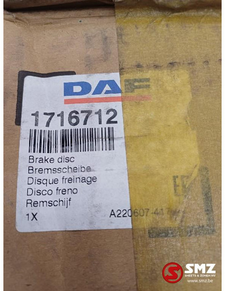 DAF Remschijf achter DAF - 브레이크 디스크 트럭 용 : 사진 4 DAF Remschijf achter DAF - 브레이크 디스크 트럭 용 : 사진 4