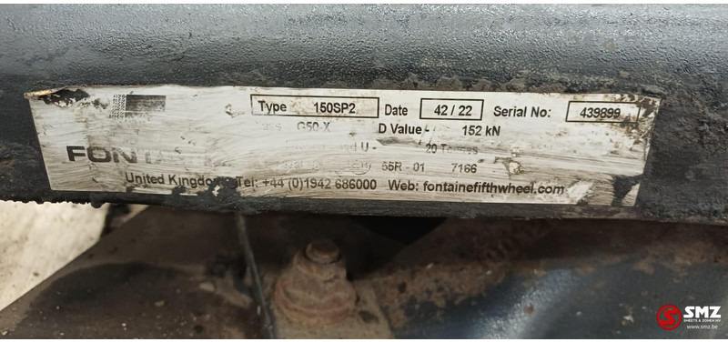 Diversen Occ koppelschotel 150SP2 Fontaine - 예비 휠 커플링 트럭 용 : 사진 5 Diversen Occ koppelschotel 150SP2 Fontaine - 예비 휠 커플링 트럭 용 : 사진 5