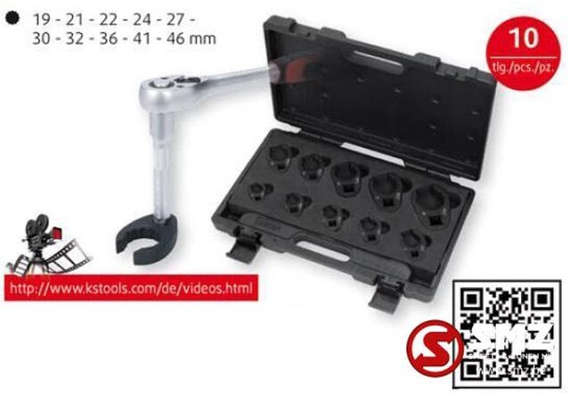 신규 자동차 공구 Diversen Open opsteekringsleutelset 19-46 MM 10PCS : 사진 8