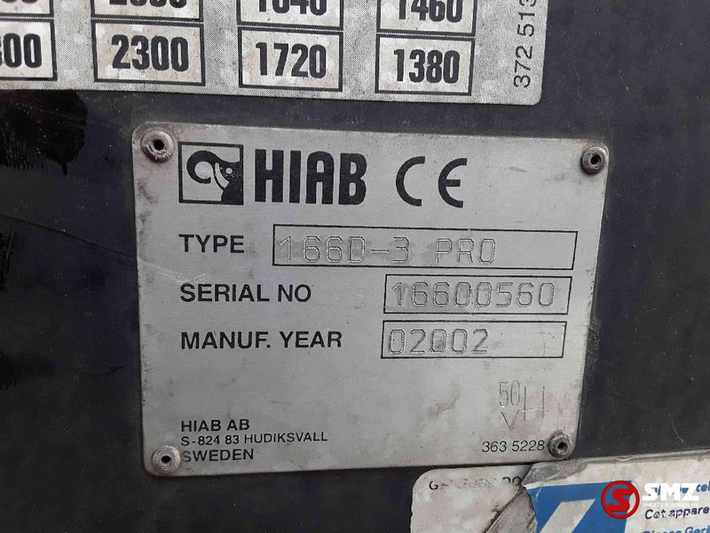 Hiab Occ Autolaadkraan Hiab 166D-3 - 크레인 붐 : 사진 4 Hiab Occ Autolaadkraan Hiab 166D-3 - 크레인 붐 : 사진 4
