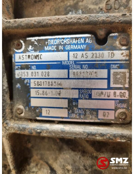 Iveco Occ versnellingsbak Iveco Stralis 12AS2330TD 58017 - 기어박스 트럭 용 : 사진 5 Iveco Occ versnellingsbak Iveco Stralis 12AS2330TD 58017 - 기어박스 트럭 용 : 사진 5