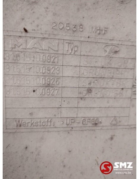 MAN Occ Opstapbak links MAN TGX 81615100923 - 걸음 트럭 용 : 사진 2 MAN Occ Opstapbak links MAN TGX 81615100923 - 걸음 트럭 용 : 사진 2