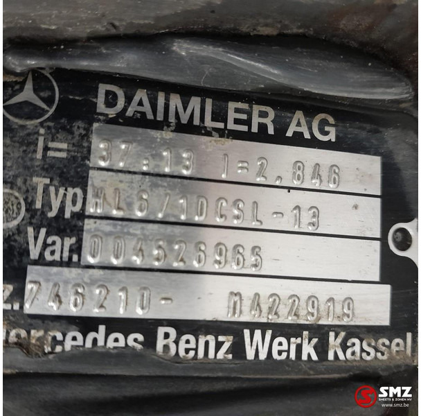 Mercedes-Benz Occ differentiëel HL6/1DCSL-13 i=2,846 Mercedes - 차동기어 트럭 용 : 사진 5 Mercedes-Benz Occ differentiëel HL6/1DCSL-13 i=2,846 Mercedes - 차동기어 트럭 용 : 사진 5