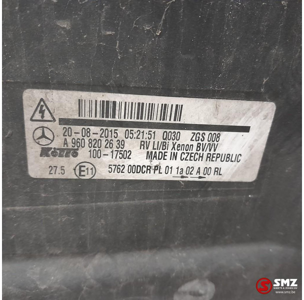 Mercedes-Benz Occ koplamp links Mercedes - 전조등 트럭 용 : 사진 3 Mercedes-Benz Occ koplamp links Mercedes - 전조등 트럭 용 : 사진 3