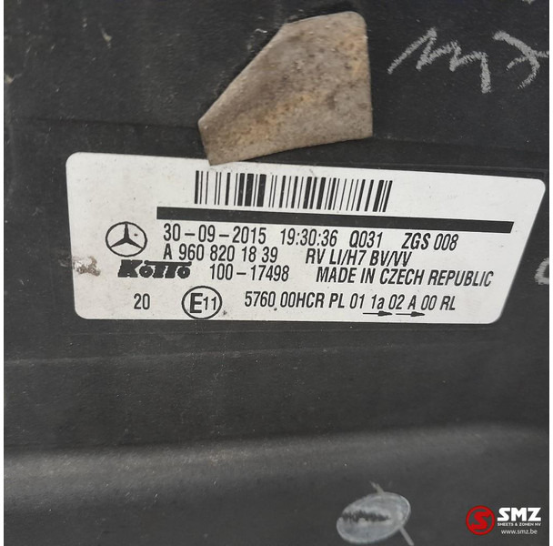 Mercedes-Benz Occ koplamp links Mercedes - 전조등 트럭 용 : 사진 3 Mercedes-Benz Occ koplamp links Mercedes - 전조등 트럭 용 : 사진 3