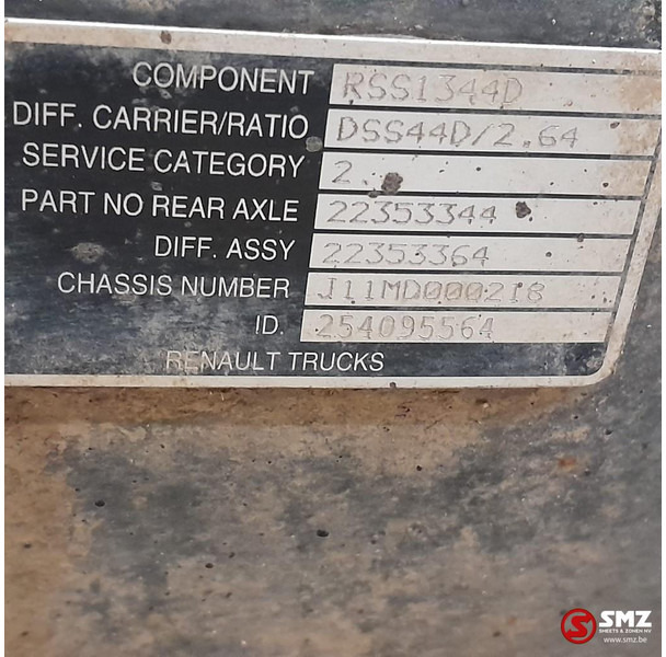 Renault Occ aandrijfas RSS1344D Renault - 드라이브 축 트럭 용 : 사진 5 Renault Occ aandrijfas RSS1344D Renault - 드라이브 축 트럭 용 : 사진 5