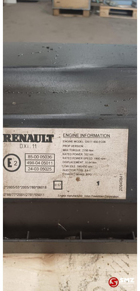 Renault Occ kleppendeksel DXI11 Renault - 엔진 및 부품 트럭 용 : 사진 5 Renault Occ kleppendeksel DXI11 Renault - 엔진 및 부품 트럭 용 : 사진 5