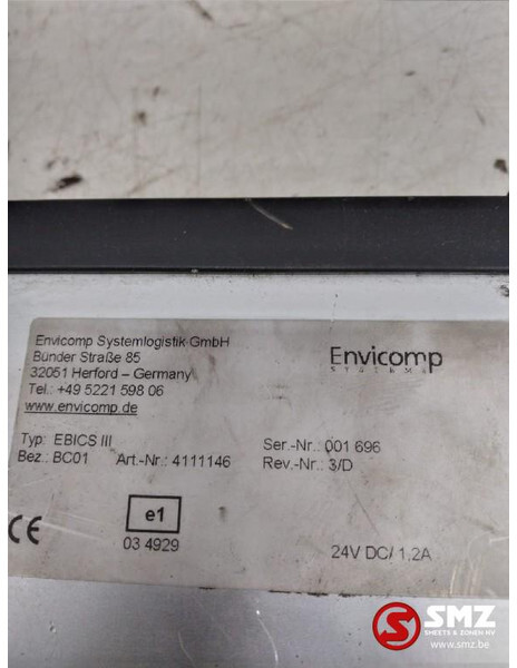 Scania Occ ECU + bediening vuilniswagen Envicomp EBIC III - ECU 트럭 용 : 사진 3 Scania Occ ECU + bediening vuilniswagen Envicomp EBIC III - ECU 트럭 용 : 사진 3