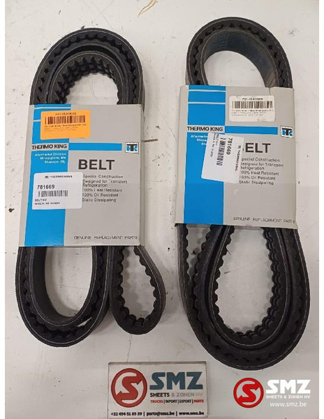 THERMOKING Set van 2 aandrijfriemen Thermoking - 벨트 트럭 용 : 사진 1 THERMOKING Set van 2 aandrijfriemen Thermoking - 벨트 트럭 용 : 사진 1