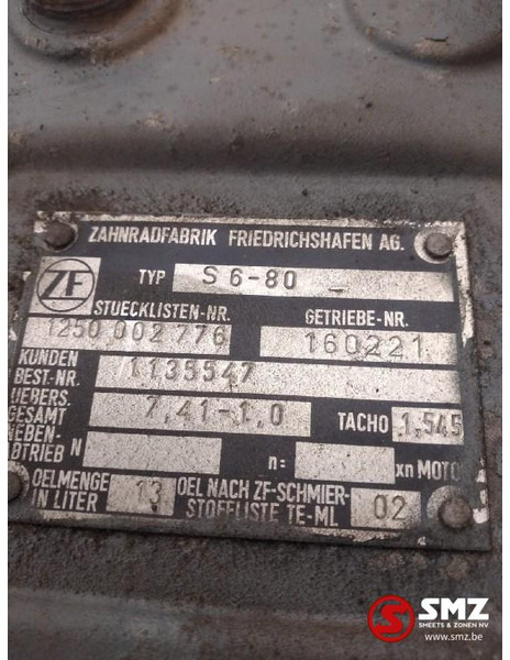 ZF Occ versnellingsbak ZF S 6-80 - 기어박스 트럭 용 : 사진 5 ZF Occ versnellingsbak ZF S 6-80 - 기어박스 트럭 용 : 사진 5