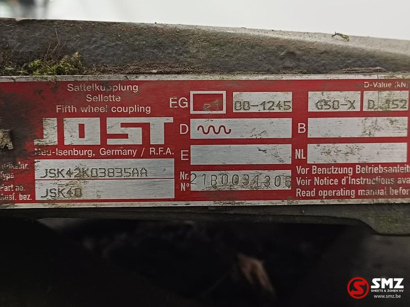 Jost Occ koppelschotel met montageplaat JSK40 JOST - 예비 휠 커플링 트럭 용 : 사진 5 Jost Occ koppelschotel met montageplaat JSK40 JOST - 예비 휠 커플링 트럭 용 : 사진 5