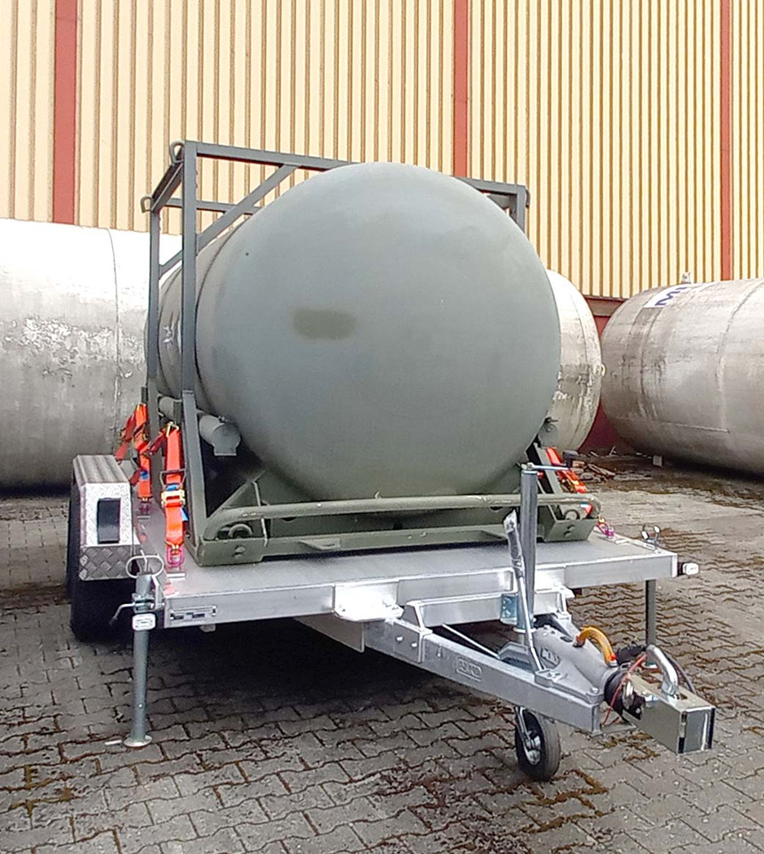 CRYOBASE Gas tank cryogenic trailer used for nitrogen, oxygen, argon - 유조 트레일러 : 사진 5 CRYOBASE Gas tank cryogenic trailer used for nitrogen, oxygen, argon - 유조 트레일러 : 사진 5