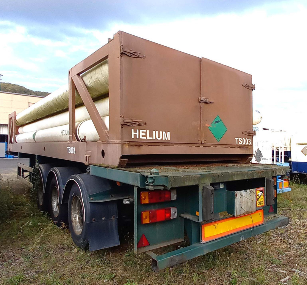 FRUEHAUF Gas tank tube semi-trailer used for compressed helium, hydrogen, Wasserstoff - 유조 세미 트레일러 : 사진 4 FRUEHAUF Gas tank tube semi-trailer used for compressed helium, hydrogen, Wasserstoff - 유조 세미 트레일러 : 사진 4
