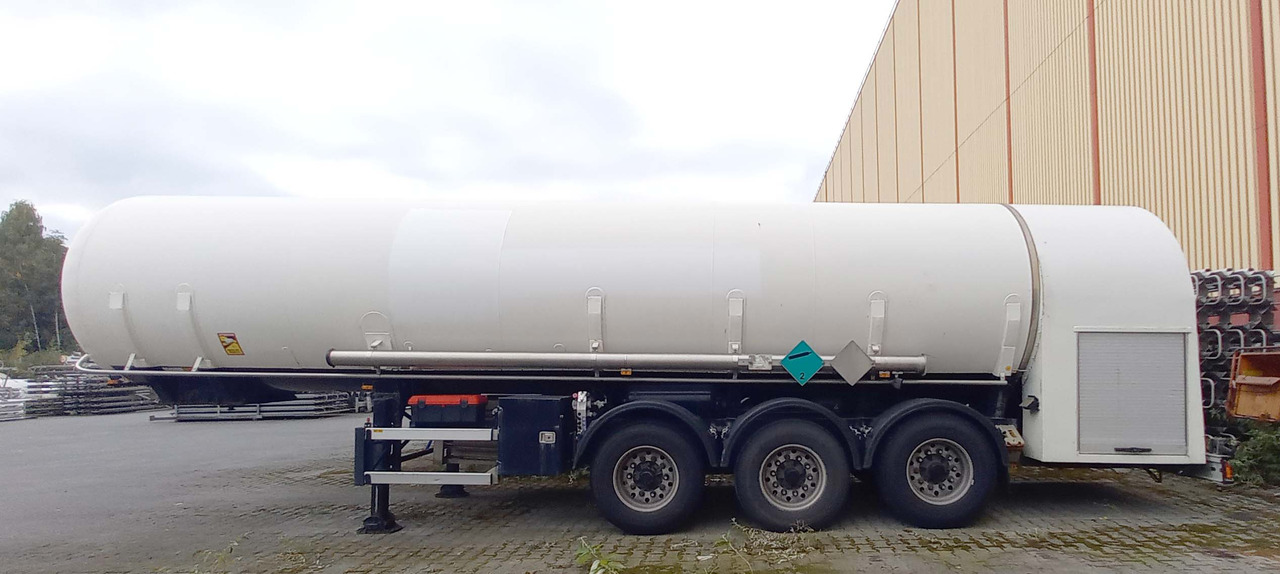 GOFA Gas tank semi-trailer cryogenic used for nitrogen, argon, oxygen, LIN, LOX, LAR - 유조 세미 트레일러 : 사진 3 GOFA Gas tank semi-trailer cryogenic used for nitrogen, argon, oxygen, LIN, LOX, LAR - 유조 세미 트레일러 : 사진 3