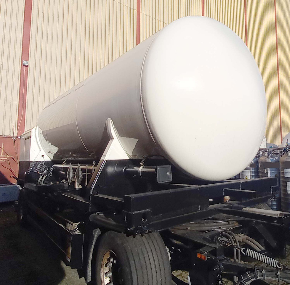 GOFA Gas tank trailer cryogenic used for oxygen, nitrogen, argon, gas. - 유조 세미 트레일러 : 사진 3 GOFA Gas tank trailer cryogenic used for oxygen, nitrogen, argon, gas. - 유조 세미 트레일러 : 사진 3