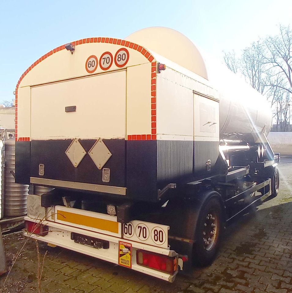 GOFA Gas tank trailer cryogenic used for oxygen, nitrogen, argon, gas. - 유조 세미 트레일러 : 사진 5 GOFA Gas tank trailer cryogenic used for oxygen, nitrogen, argon, gas. - 유조 세미 트레일러 : 사진 5
