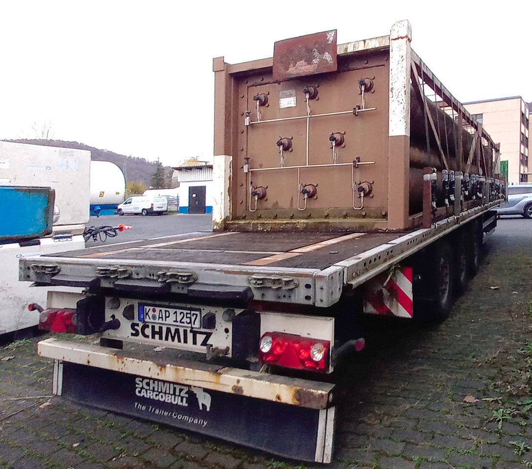 SCHMITZ Gas tube semi-trailer used for helium, hydrogen, oxygen, nitrogen, argon, methane, CNG - 유조 세미 트레일러 : 사진 3 SCHMITZ Gas tube semi-trailer used for helium, hydrogen, oxygen, nitrogen, argon, methane, CNG - 유조 세미 트레일러 : 사진 3