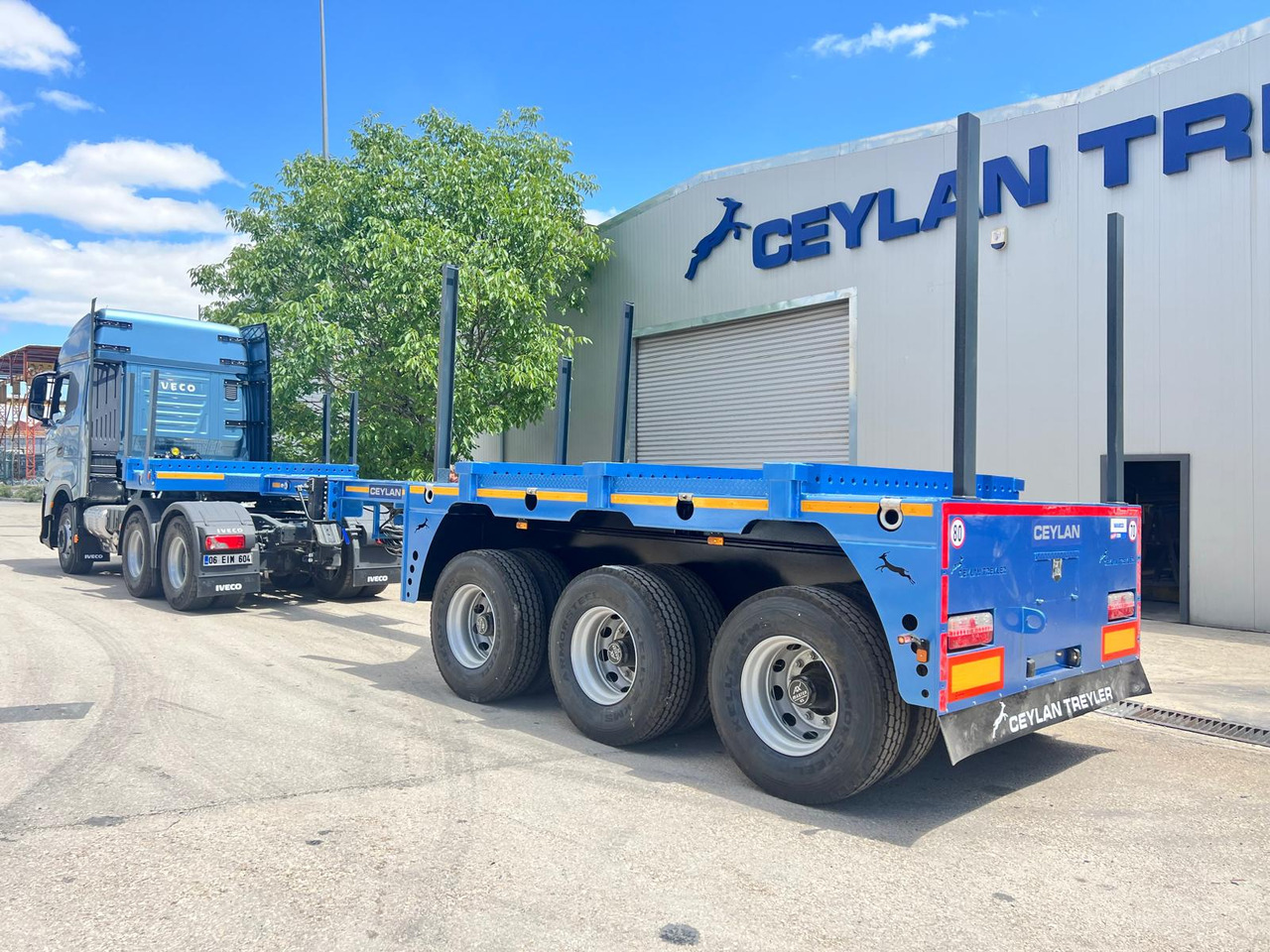 CEYLAN 3 AXLES FLATBED&PLATFORM WITH SIDE COVER - 드롭사이드/ 플랫베드 세미 트레일러 : 사진 5 CEYLAN 3 AXLES FLATBED&PLATFORM WITH SIDE COVER - 드롭사이드/ 플랫베드 세미 트레일러 : 사진 5