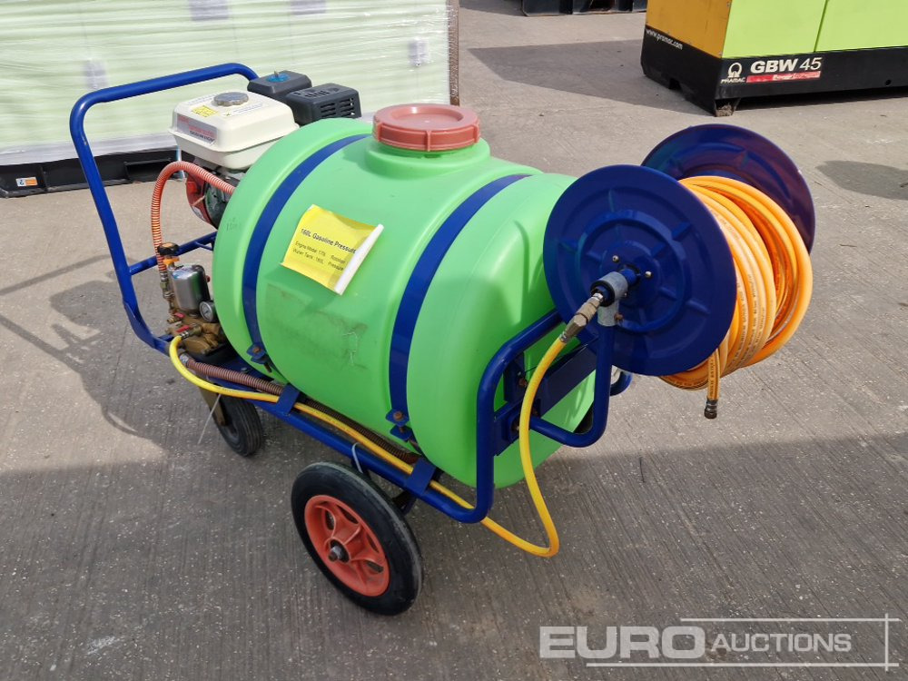 160 Litre Plastic Water Bowser, Petrol Pressure Washer - 압력 세척기 : 사진 3 160 Litre Plastic Water Bowser, Petrol Pressure Washer - 압력 세척기 : 사진 3