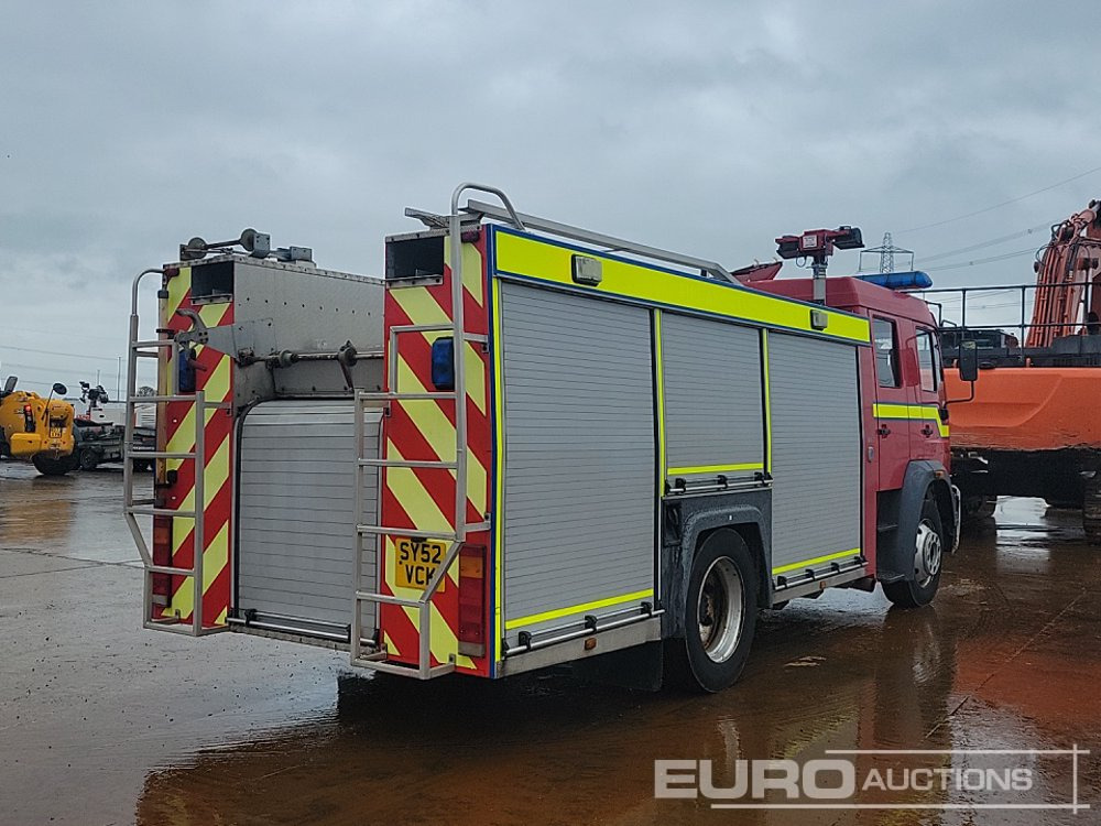 2002 MAN 4x2 Fire Engine, Automatic Gearbox (Reg. Docs. Available) - 소방차 : 사진 5 2002 MAN 4x2 Fire Engine, Automatic Gearbox (Reg. Docs. Available) - 소방차 : 사진 5