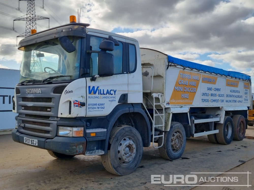 2007 Scania P380 - 덤프트럭 : 사진 1 2007 Scania P380 - 덤프트럭 : 사진 1