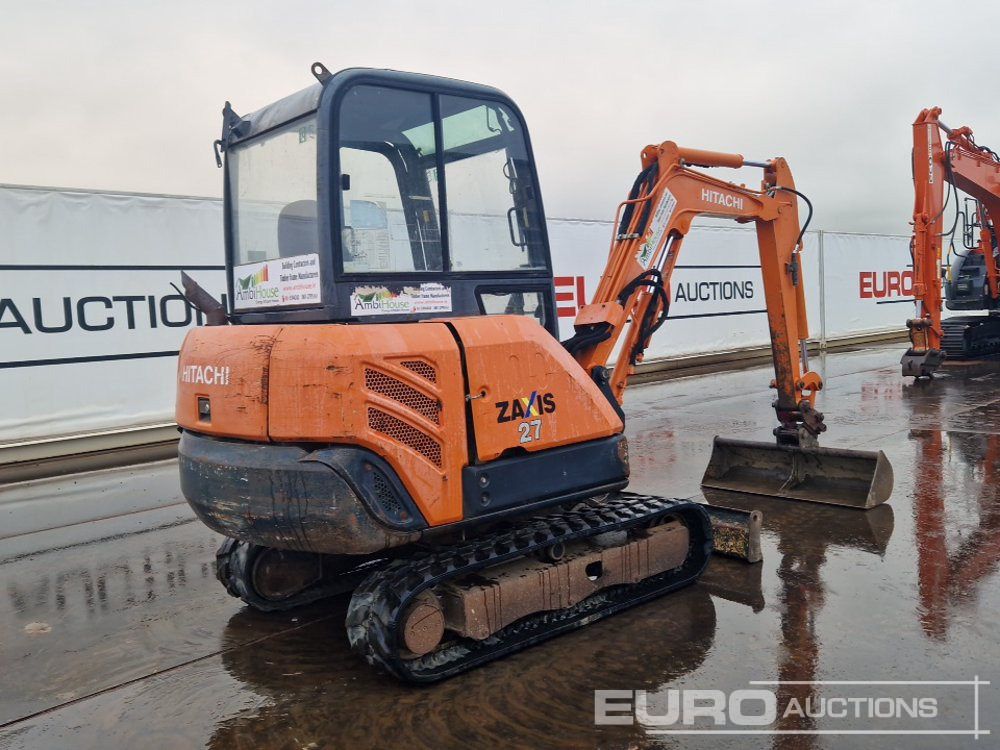 2011 Hitachi ZX27-3 CLR - 미니 굴삭기 : 사진 5 2011 Hitachi ZX27-3 CLR - 미니 굴삭기 : 사진 5